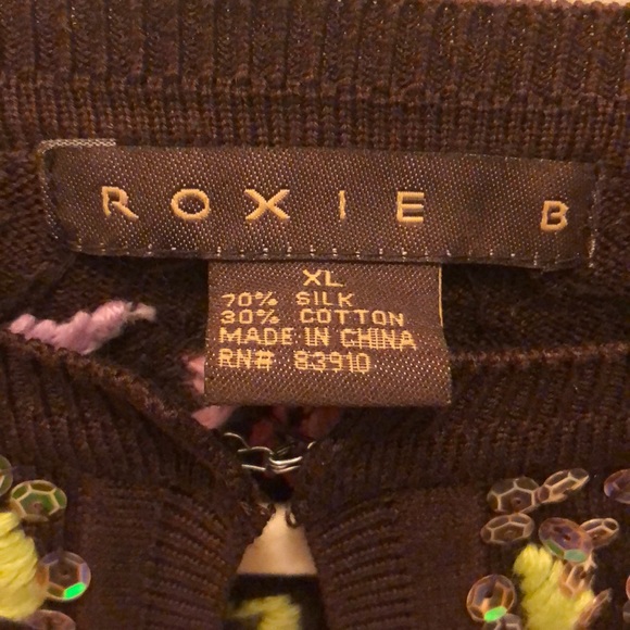 Sequin short sleeve sweater - Picture 4 of 4